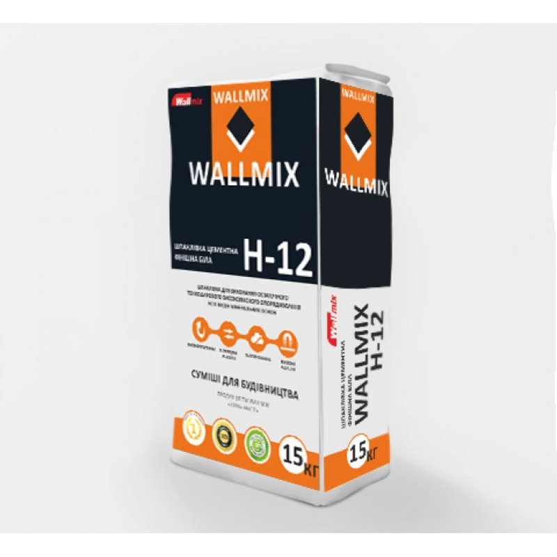 Шпаклівка WALLMIX фінішна (9931284320373), 15 кг